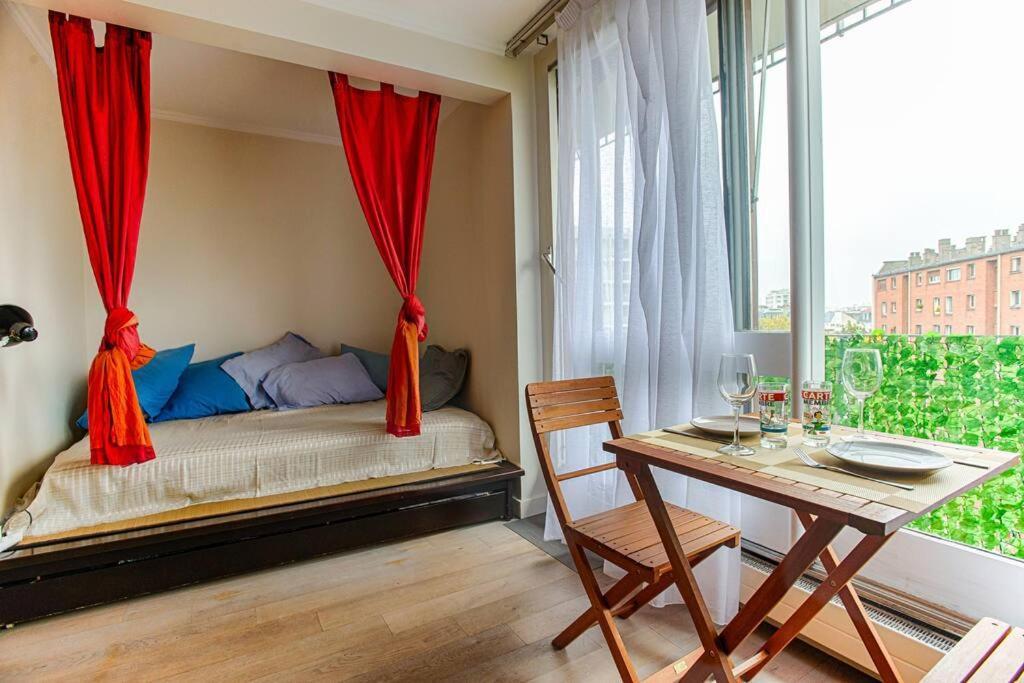 Studio With Balcony Paris Eksteriør bilde