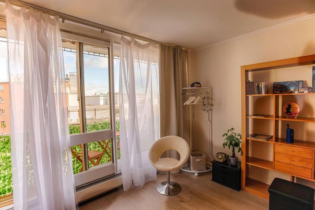 Studio With Balcony Paris Eksteriør bilde